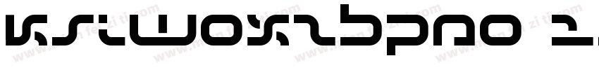 KSIWOXZBPA0 19 0字体转换